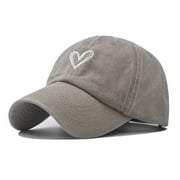 Pxiakgy hats for women Hat Hat Baseball Adjustable Cap Sun Women Washable Cotton Beach Outdoors Fashion Summer Visors Beige + One size